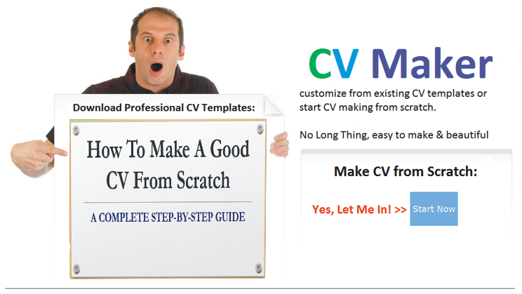 how to make a cv