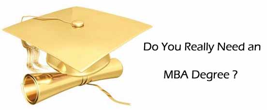 MBA degree