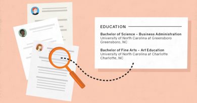 education on resume